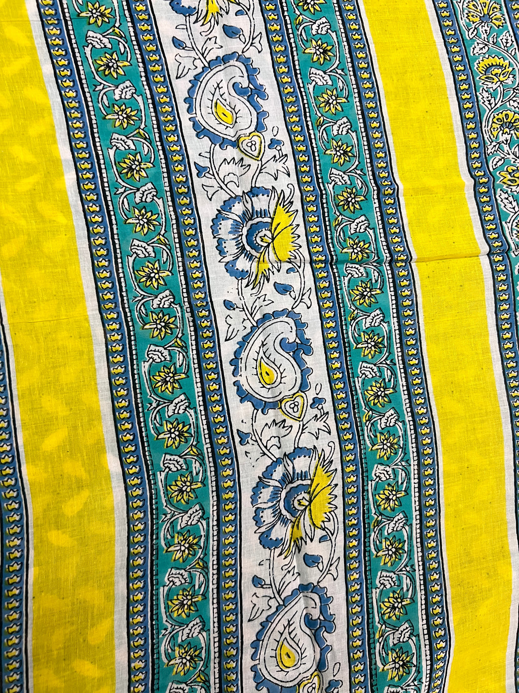 Elephant print mul cotton saree